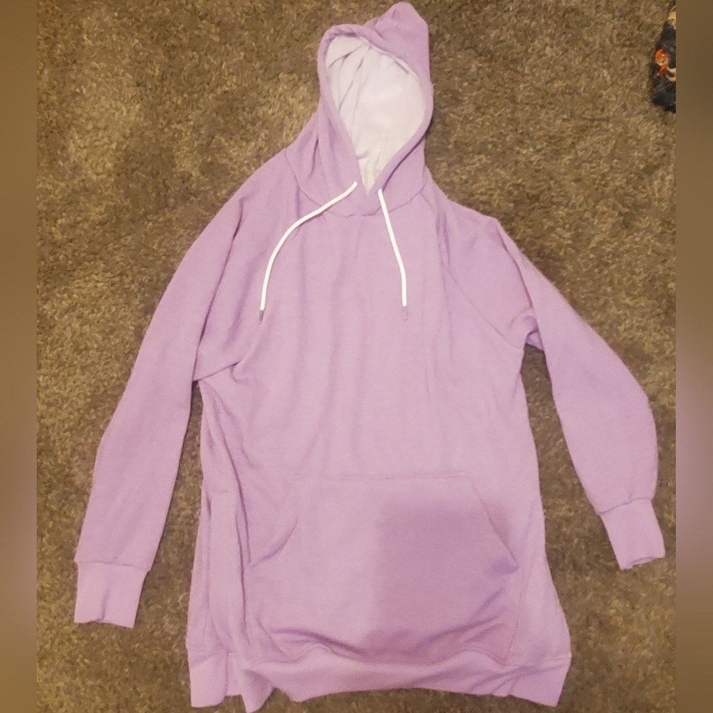 THE WARMY Lavender Hooded Women's Sweater